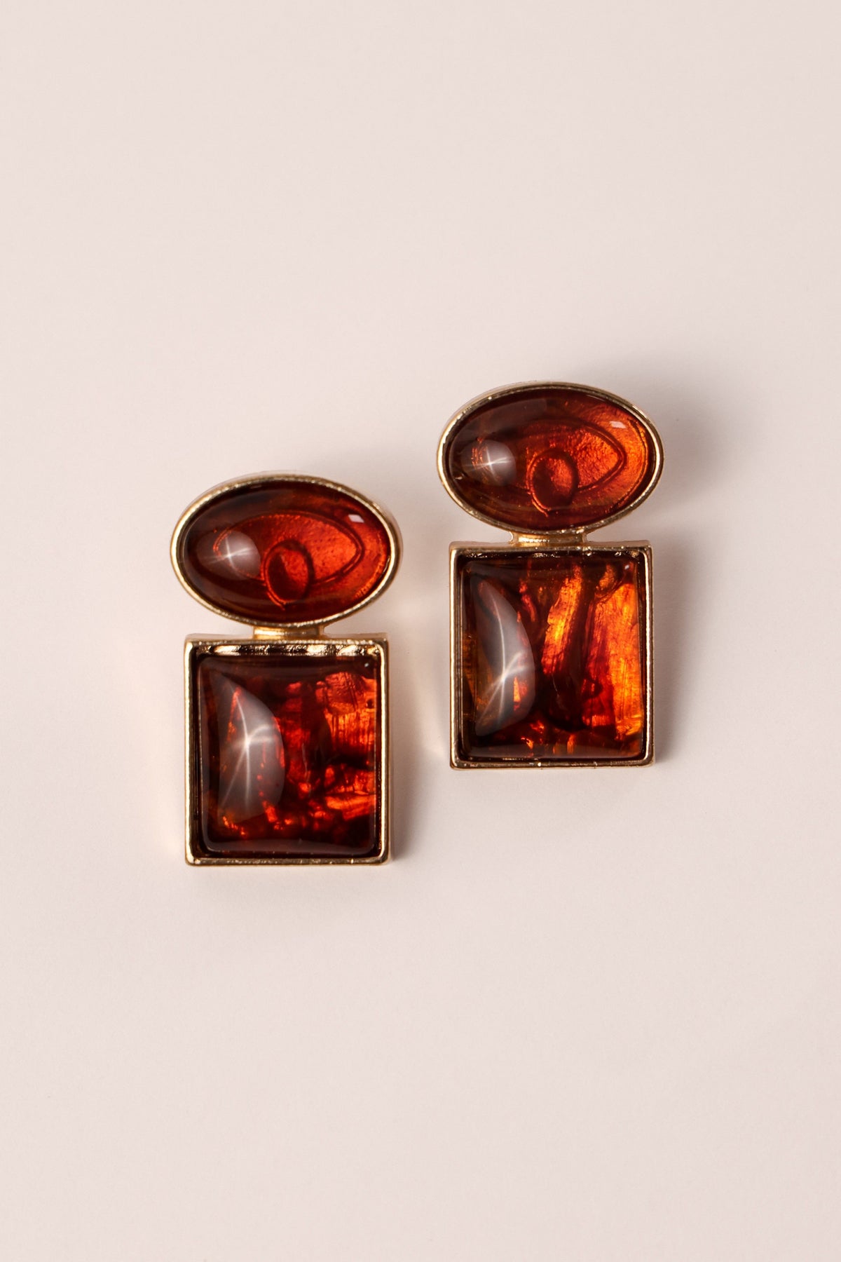 Amber Earrings