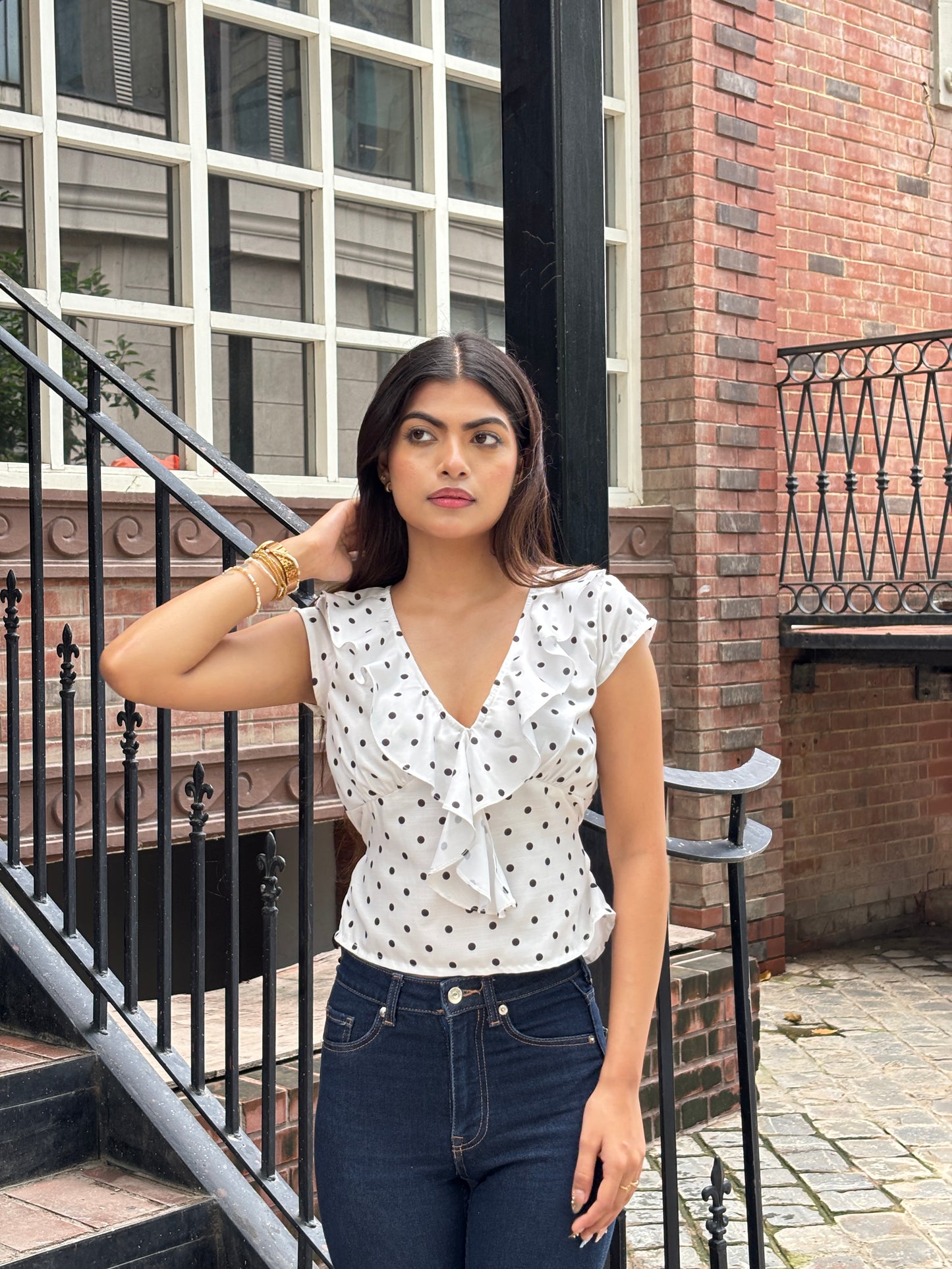 Mia Ruffle Top