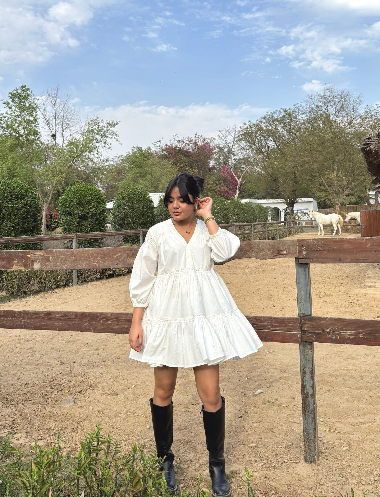 Lily Flare Dress (Clearance Sale)