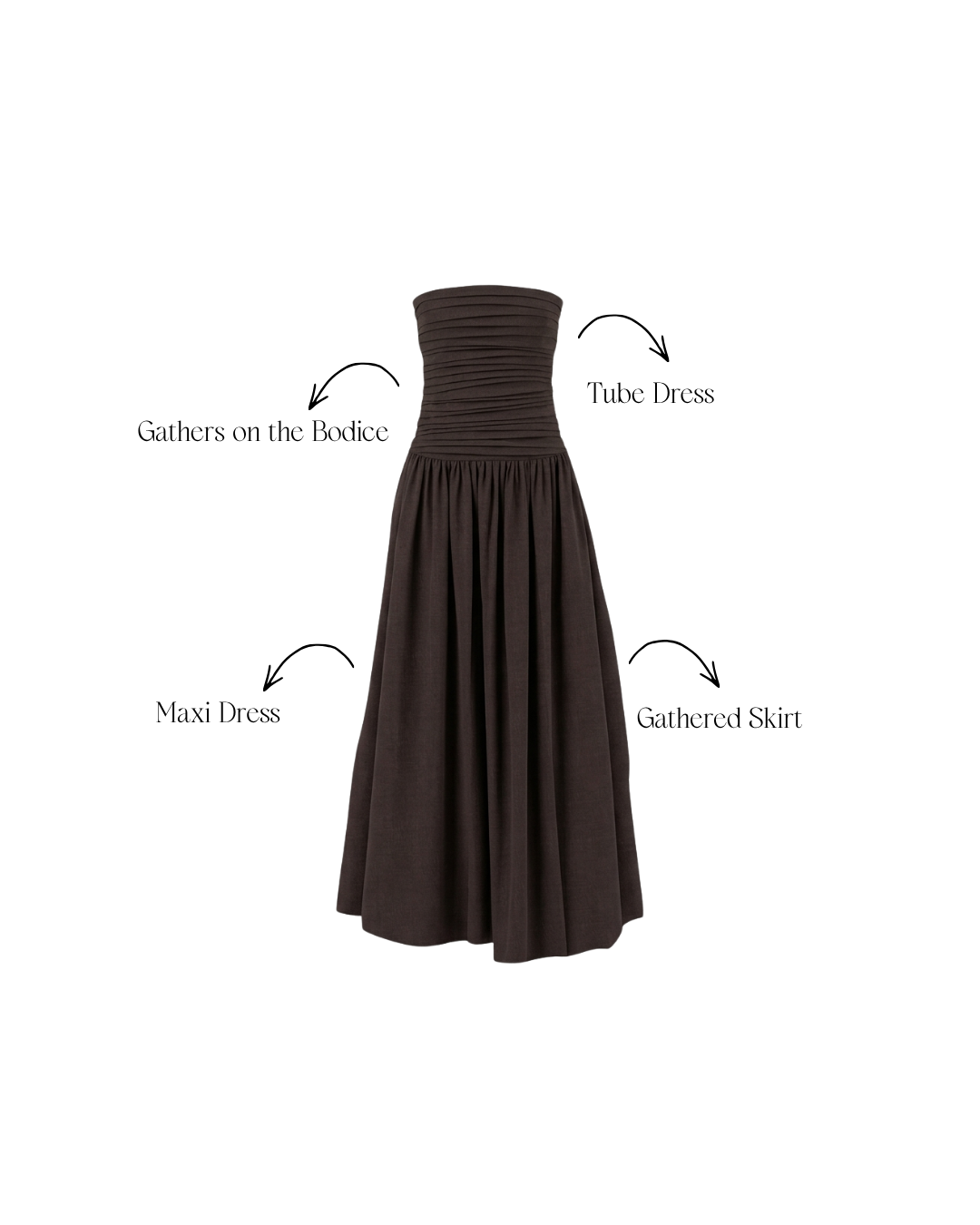 Cinnamon Tube Dress