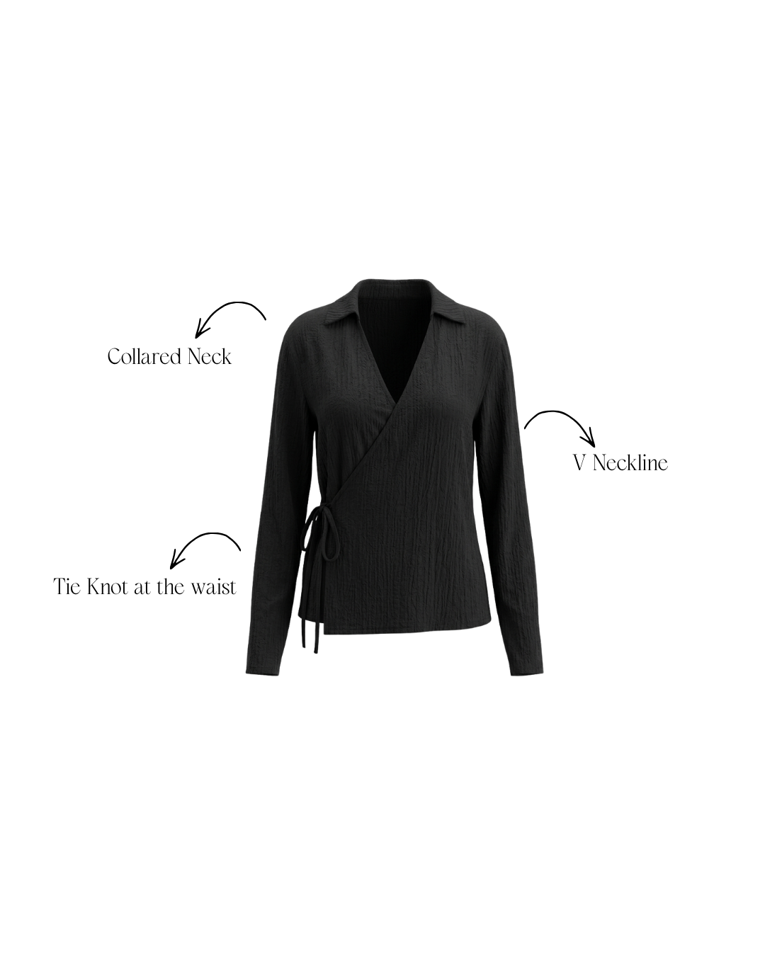Elena Wrap Shirt