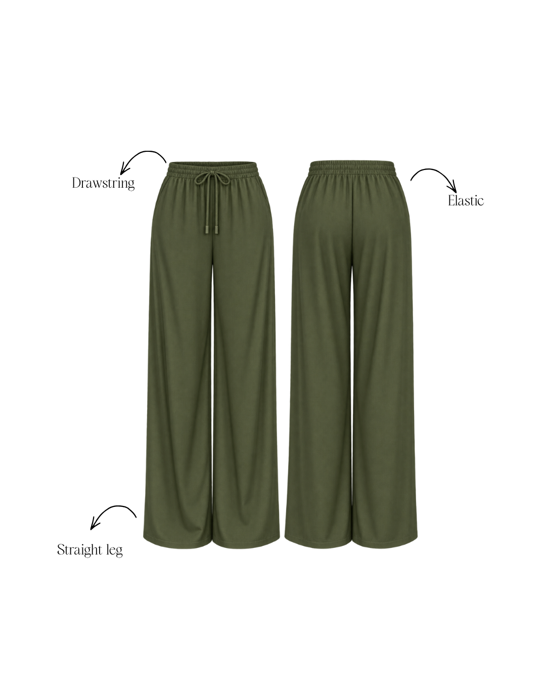 Dune Crinkled Pants