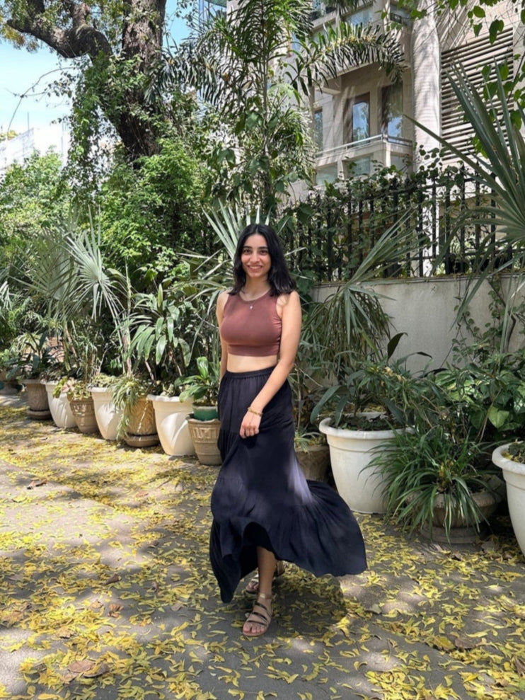 Black Maxi Skirt