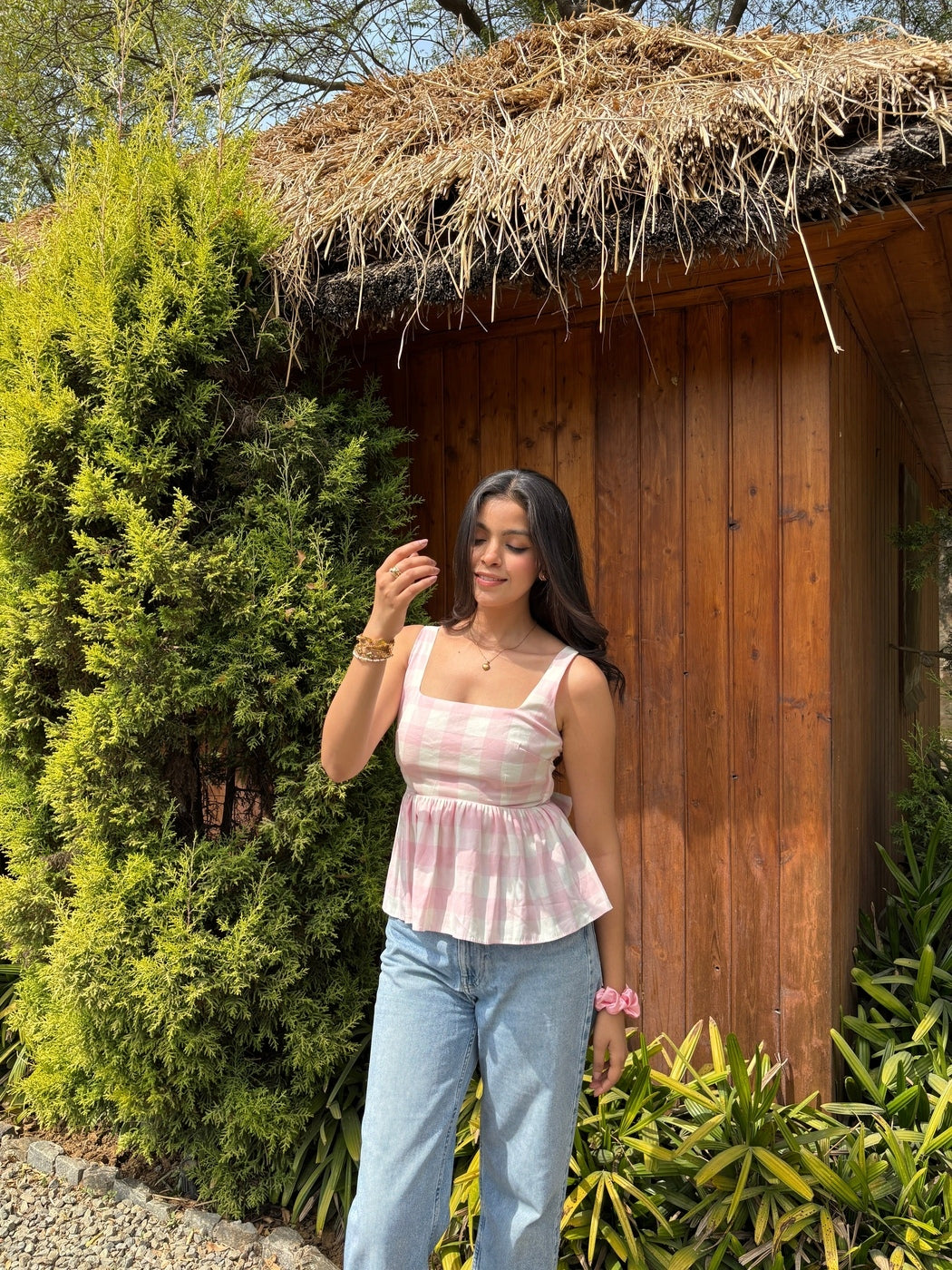 Dream Gingham Top