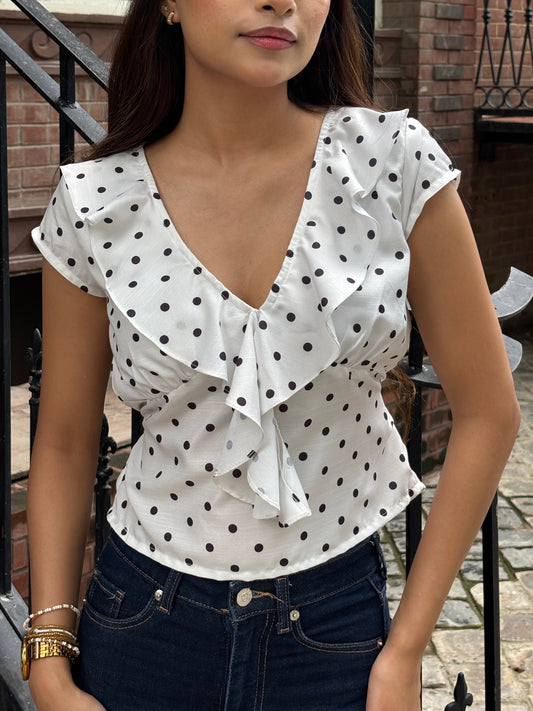 Mia Ruffle Top