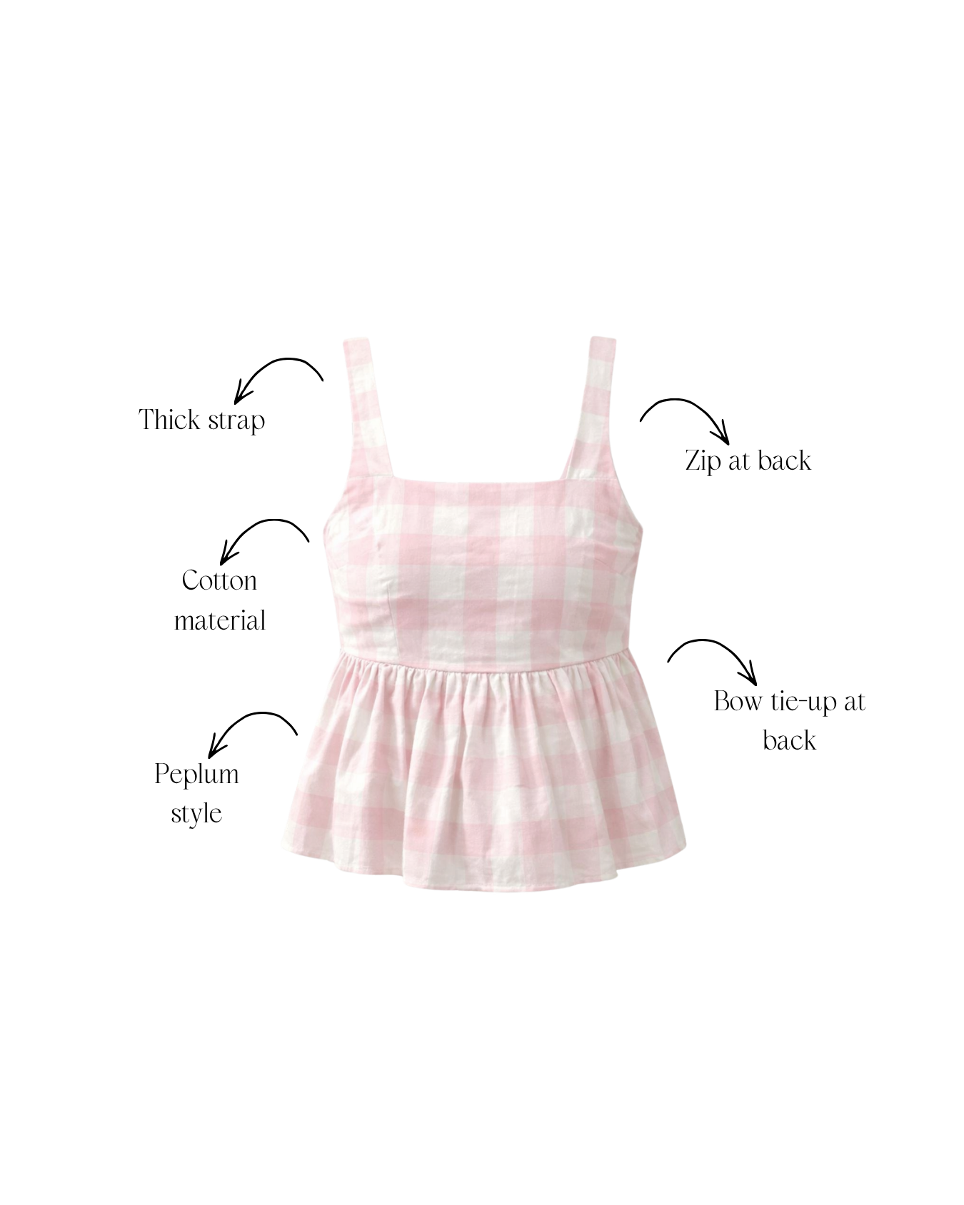 Dream Gingham Top