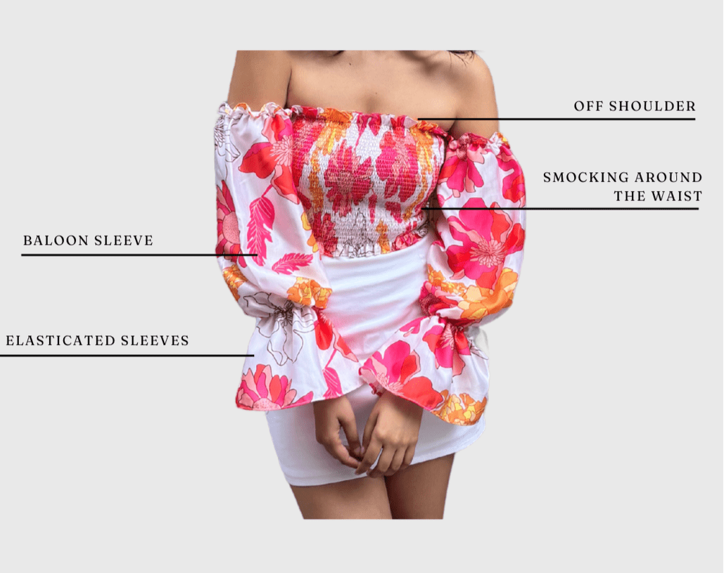 Tuscany Off-shoulder Top