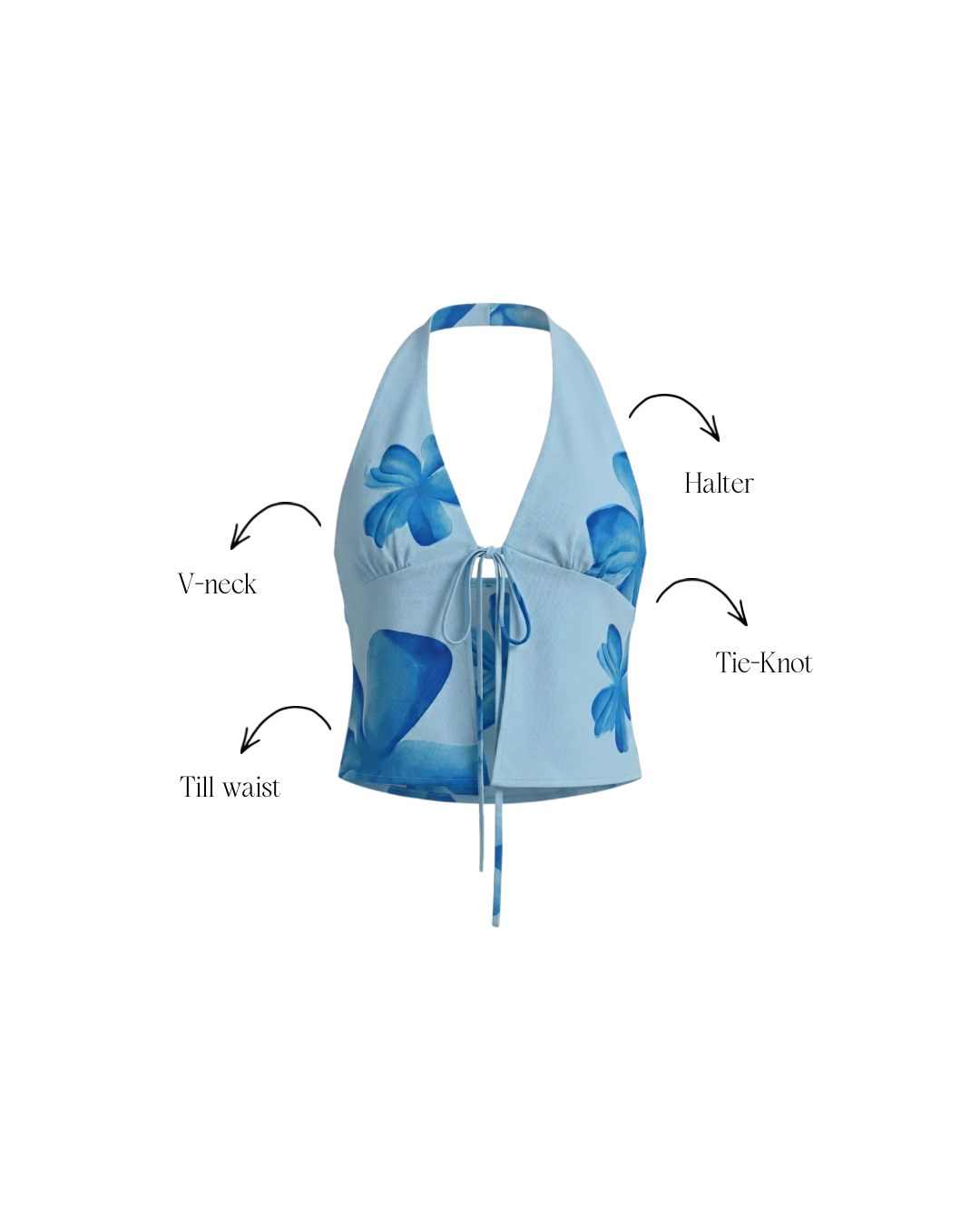 Azura Knot Top