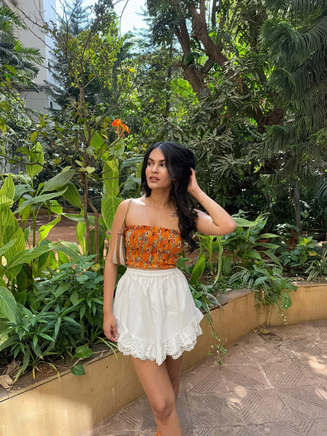 Tangerine Tube Top