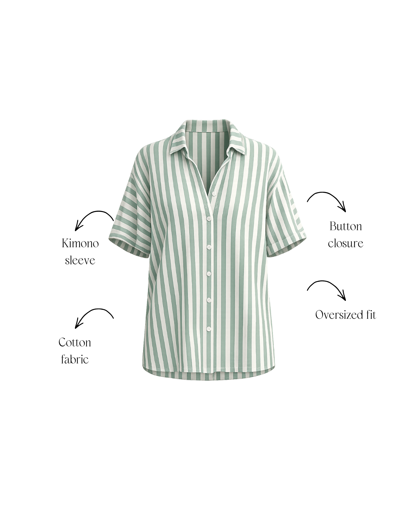 Brooklyn Kimono Shirt