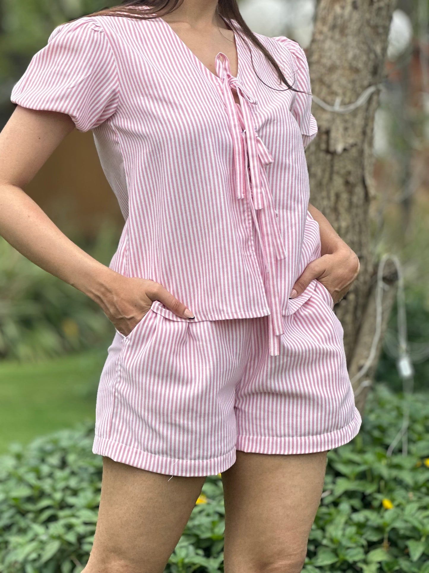 Sugar Stripe Shorts