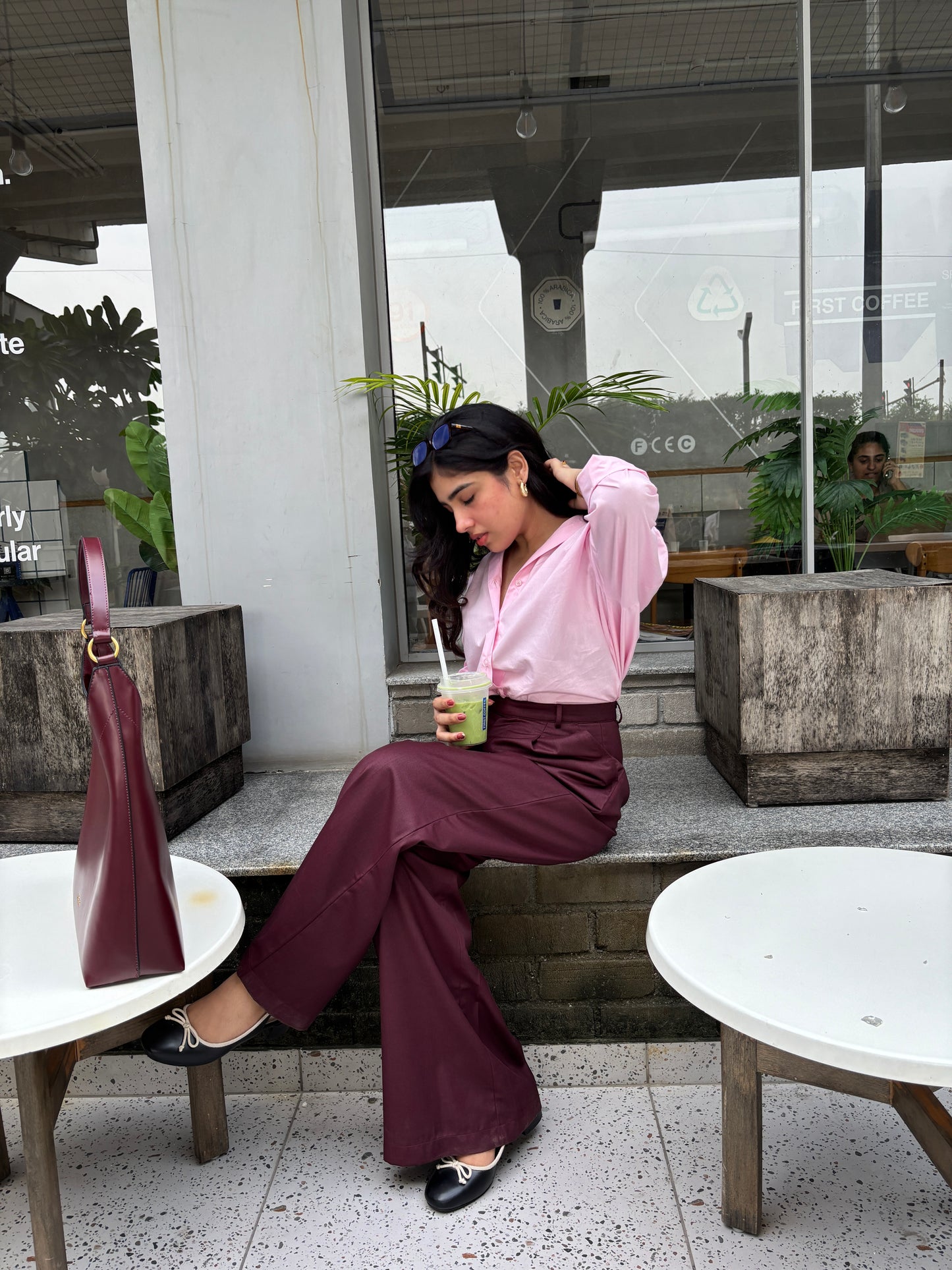 Merlot Wine Pants