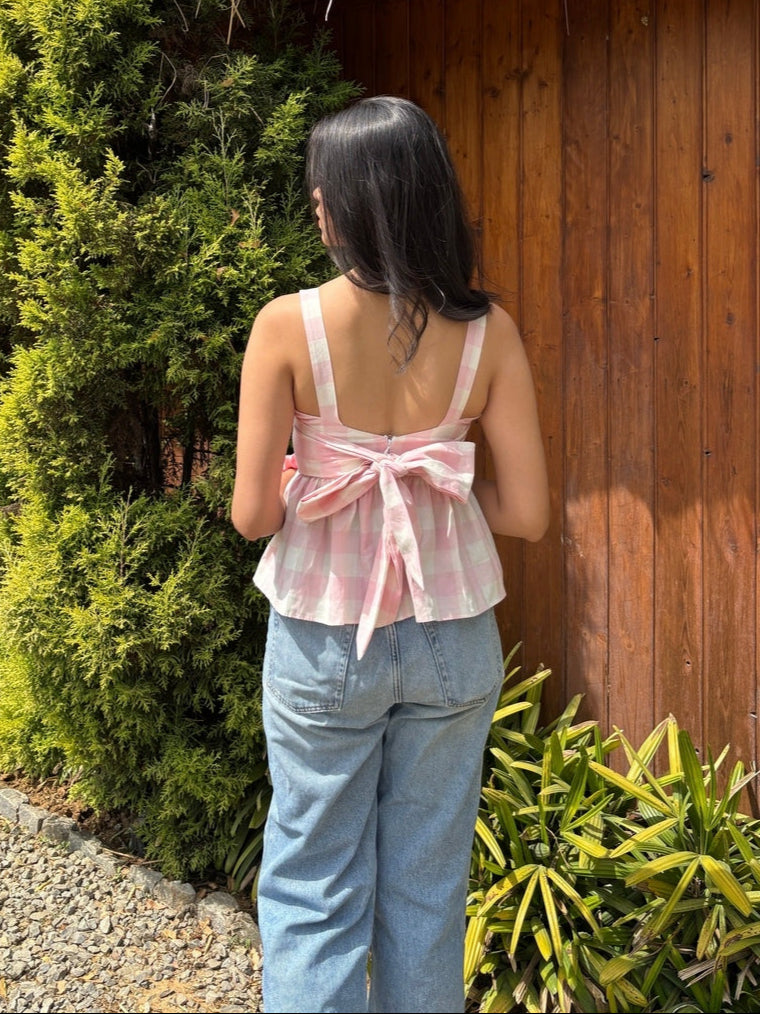 Dream Gingham Top