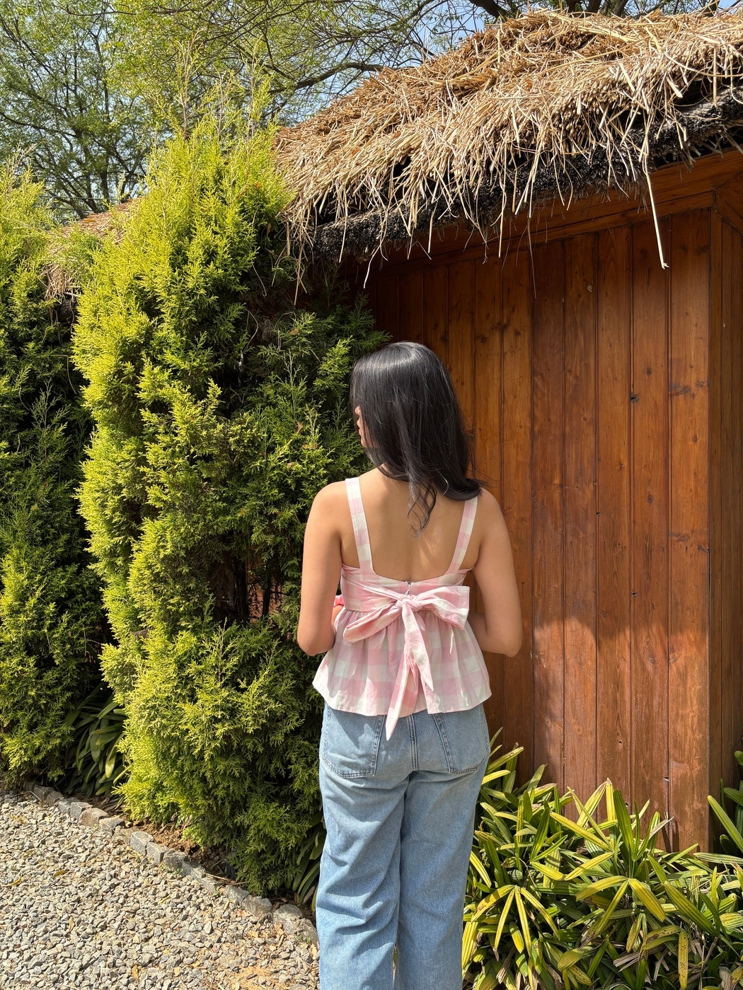 Dream Gingham Top