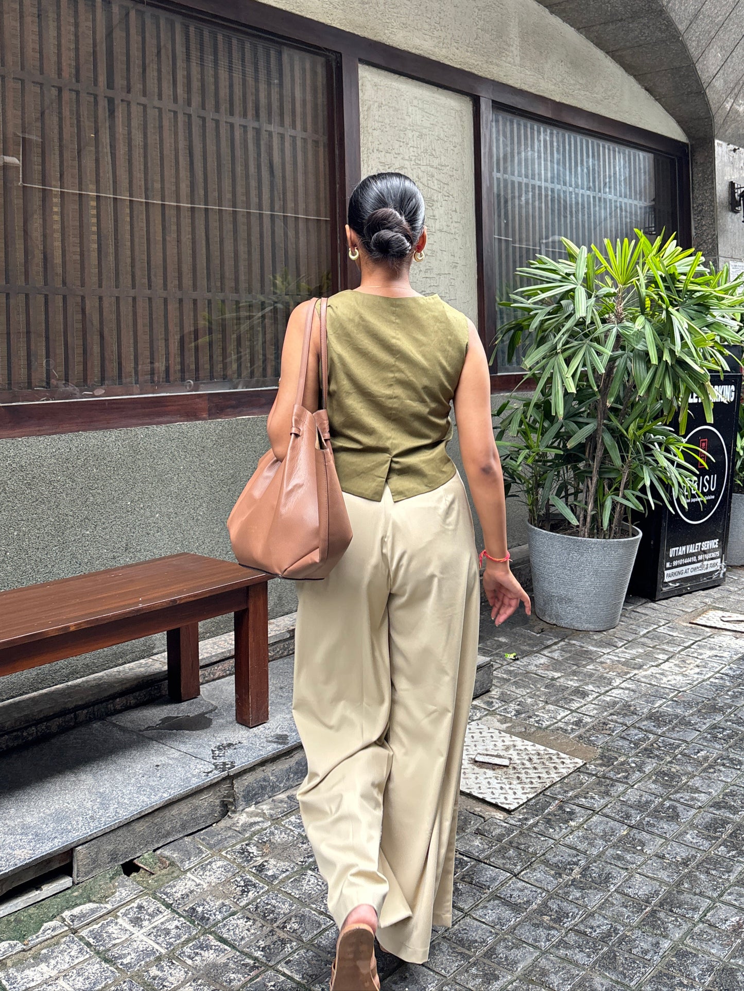Oat Beige Pants