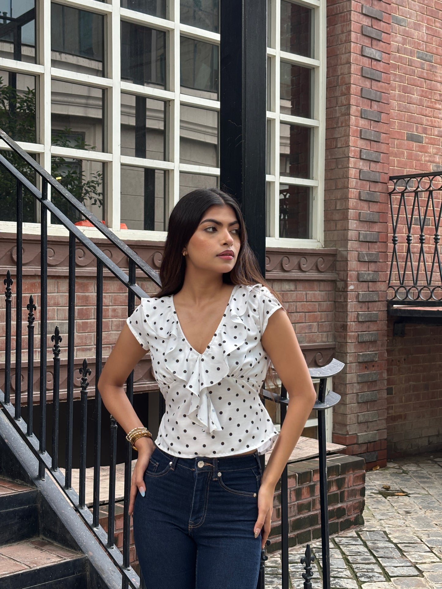 Mia Ruffle Top
