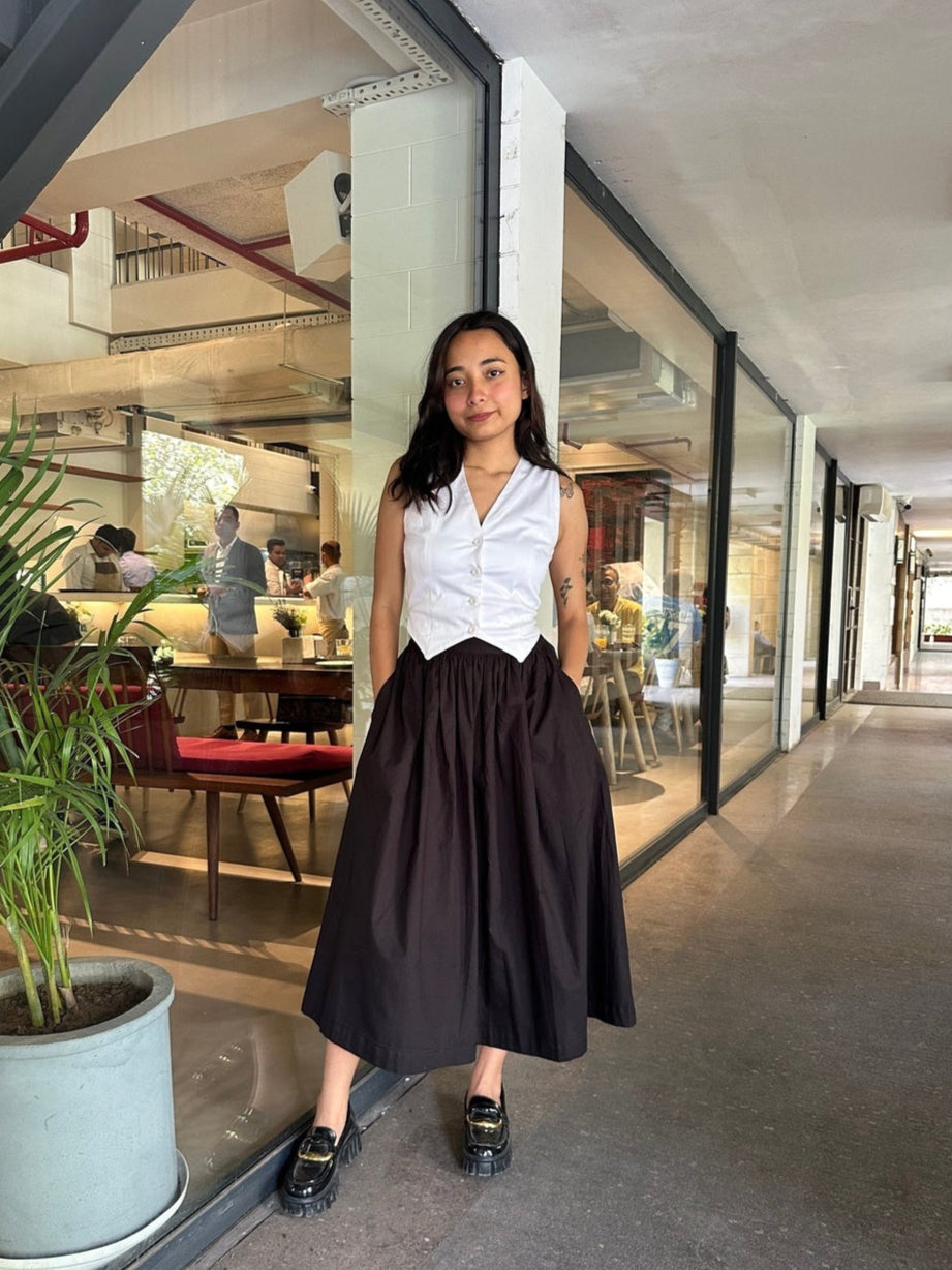 Black Midi Skirt