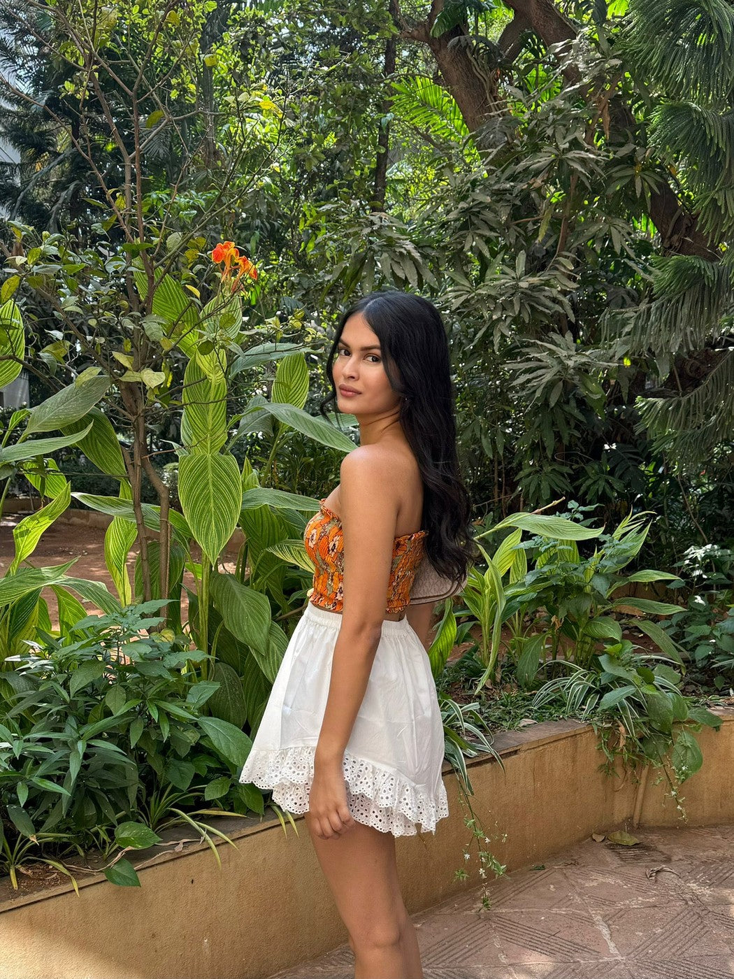 Tangerine Tube Top