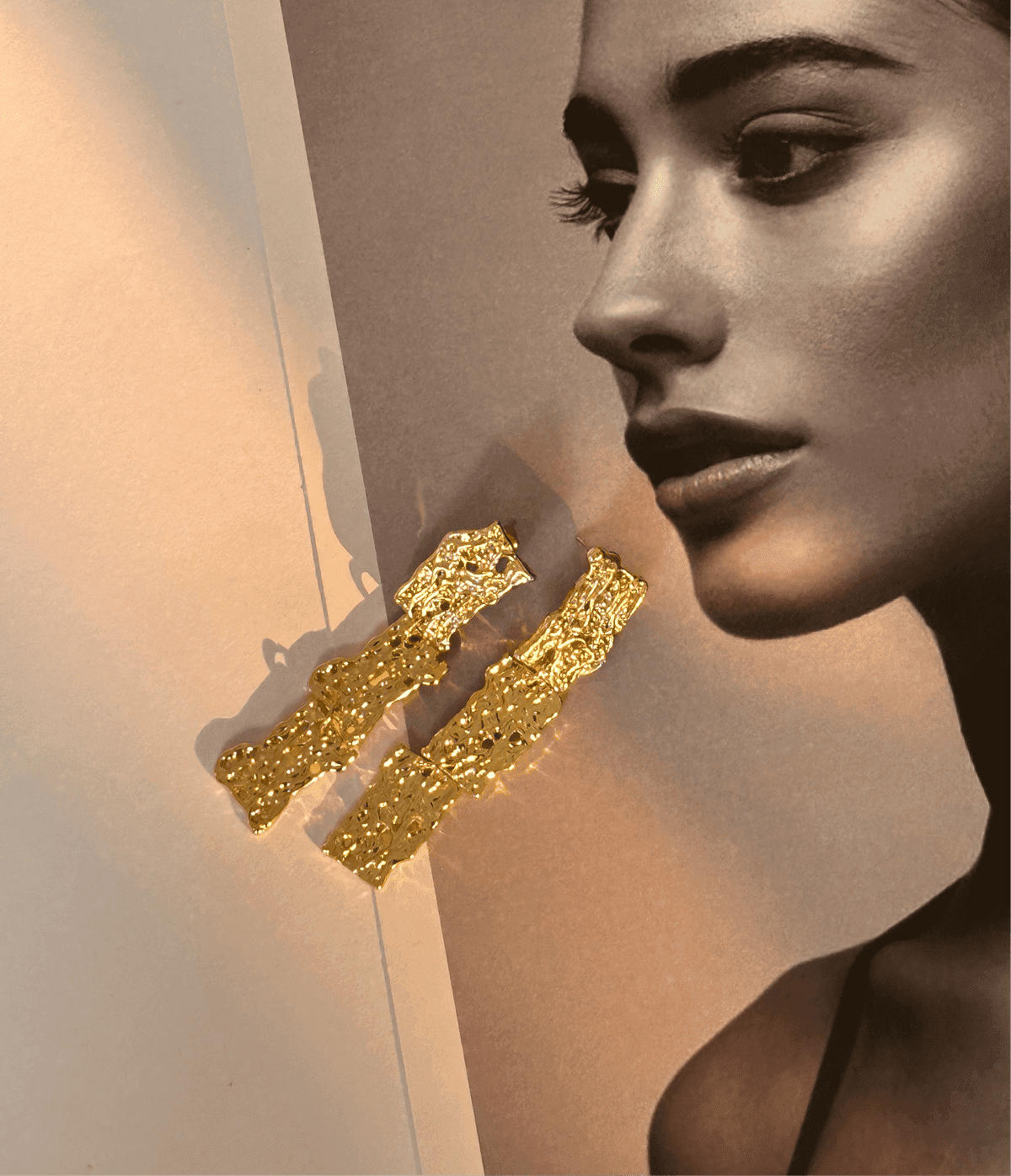 Statement Long earrings