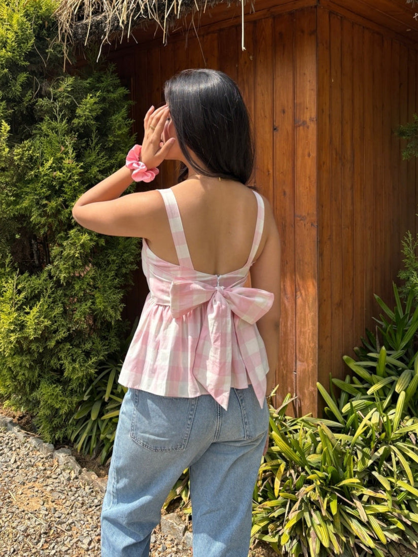 Dream Gingham Top