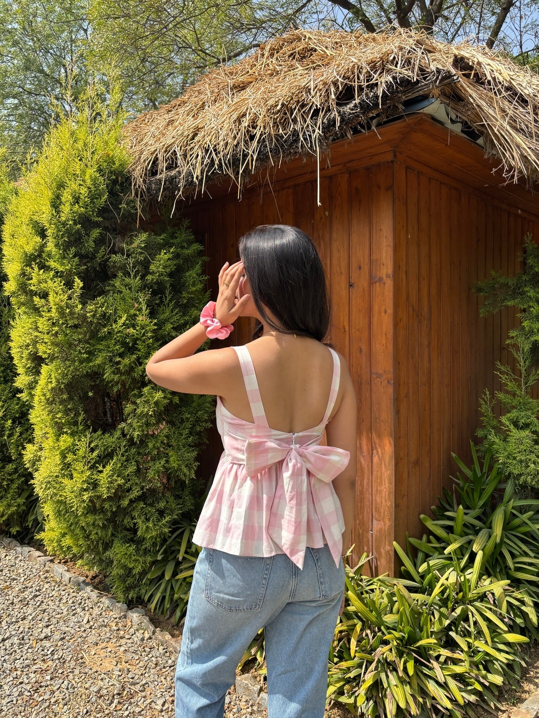 Dream Gingham Top