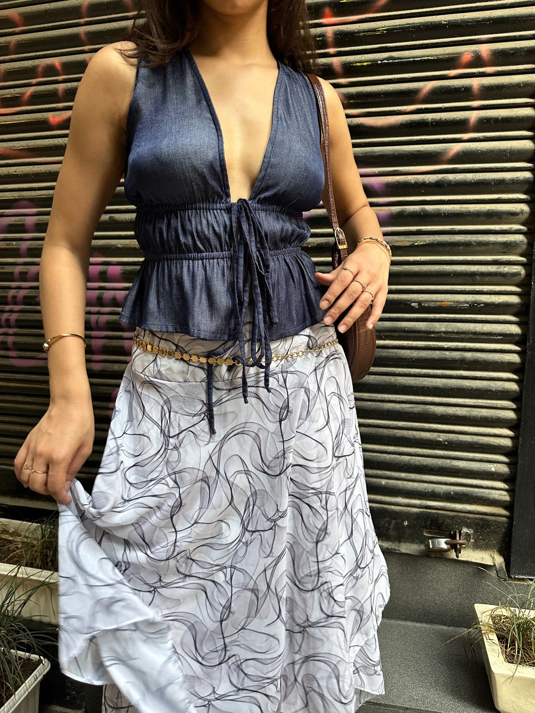 Britney Tie Knot top (Clearance Sale)