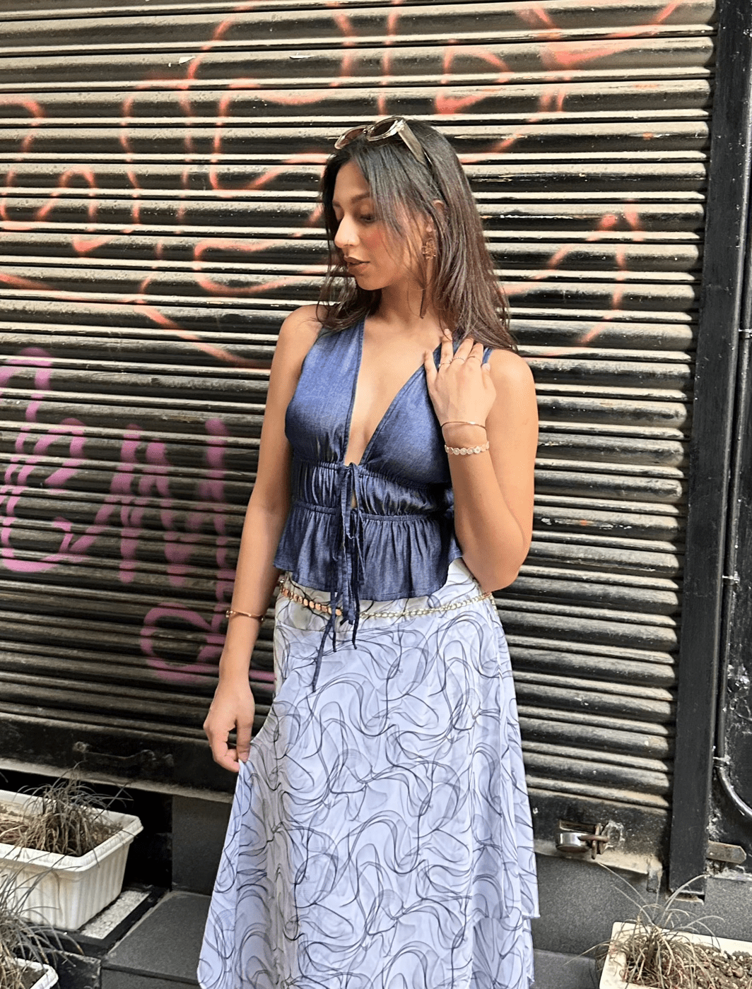 Britney Tie Knot top (Clearance Sale)