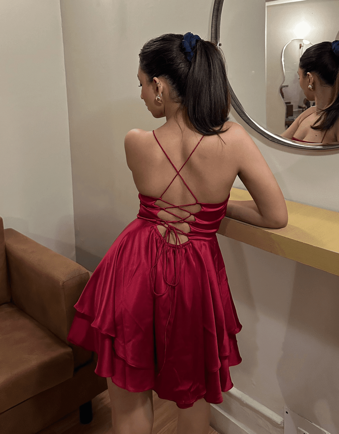 The Little Maroon Dress (Clearance Sale)