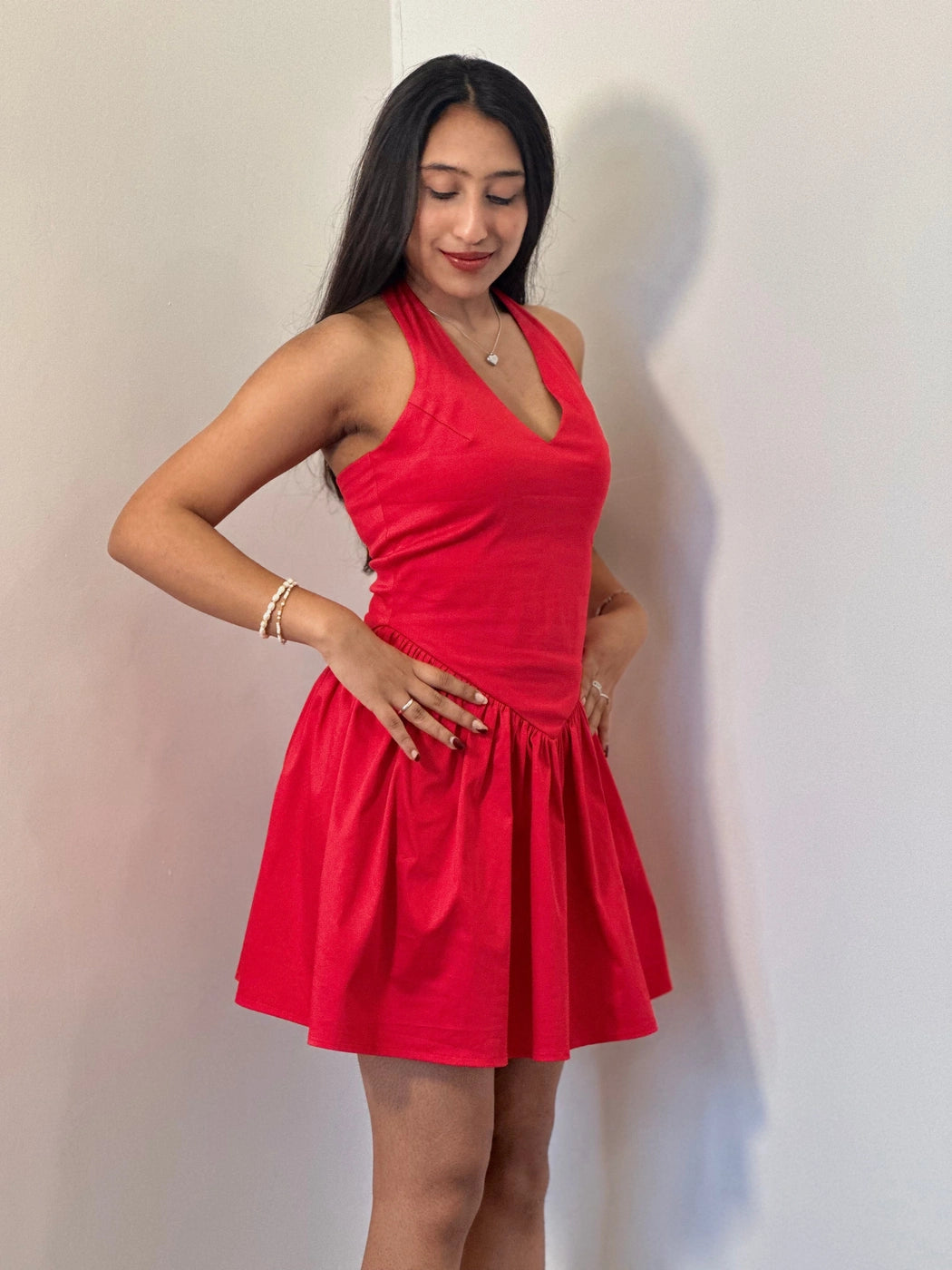 Lara Halter Dress (Clearance Sale)