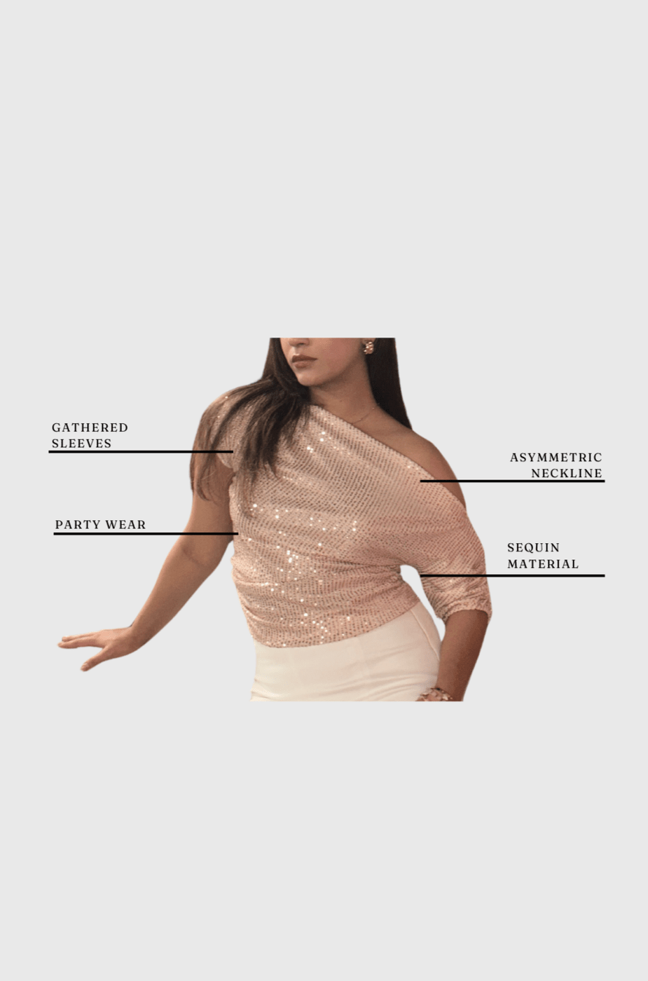 Daylight sequin Top (Clearance Sale)