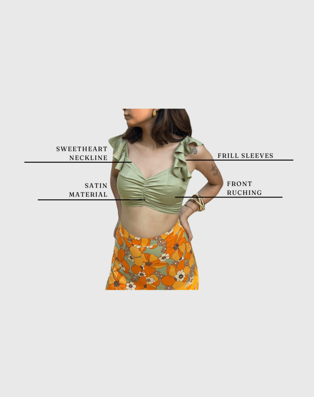 Sage Top (Clearance Sale)