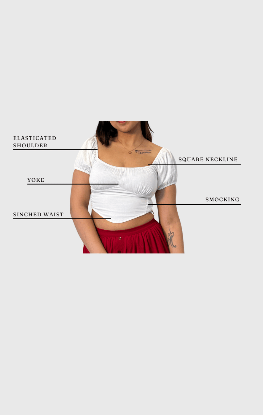 Noor Crop Top