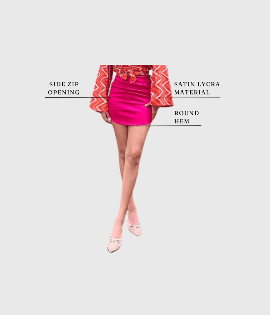 Solid Pink Skirt (Clearance Sale)