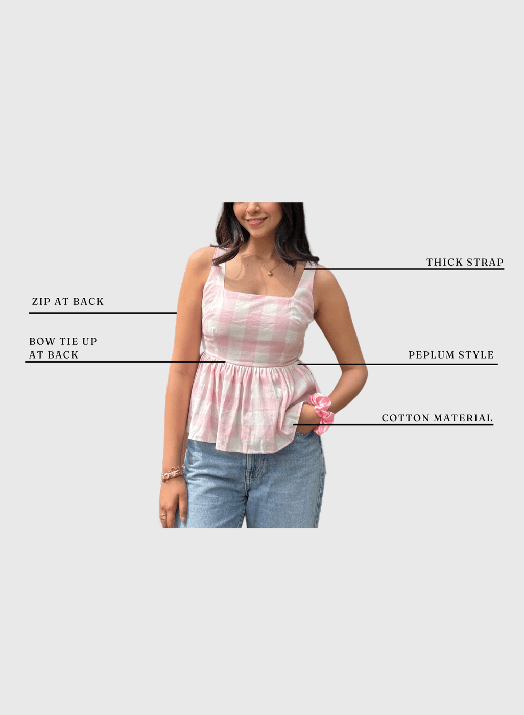 Dream Gingham Top