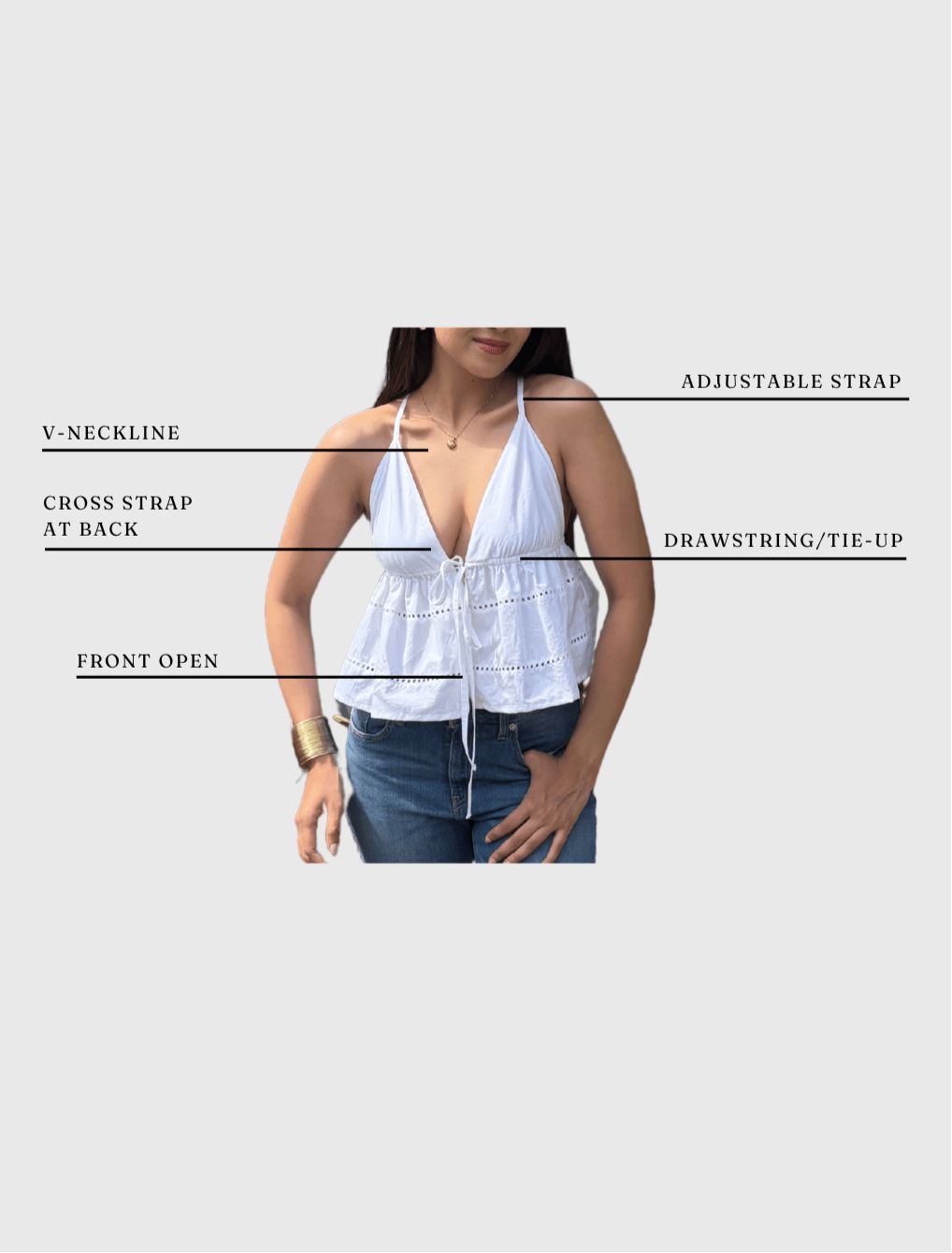 Daisy Lace Top (Clearance Sale)