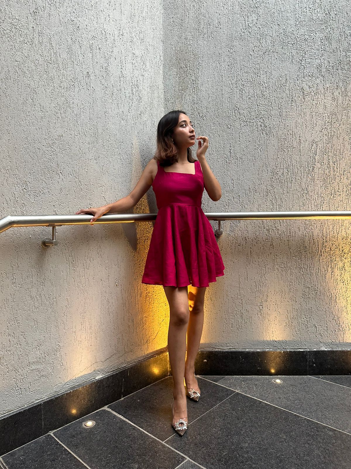 Charlotte Bow Dress - Lazo Store
