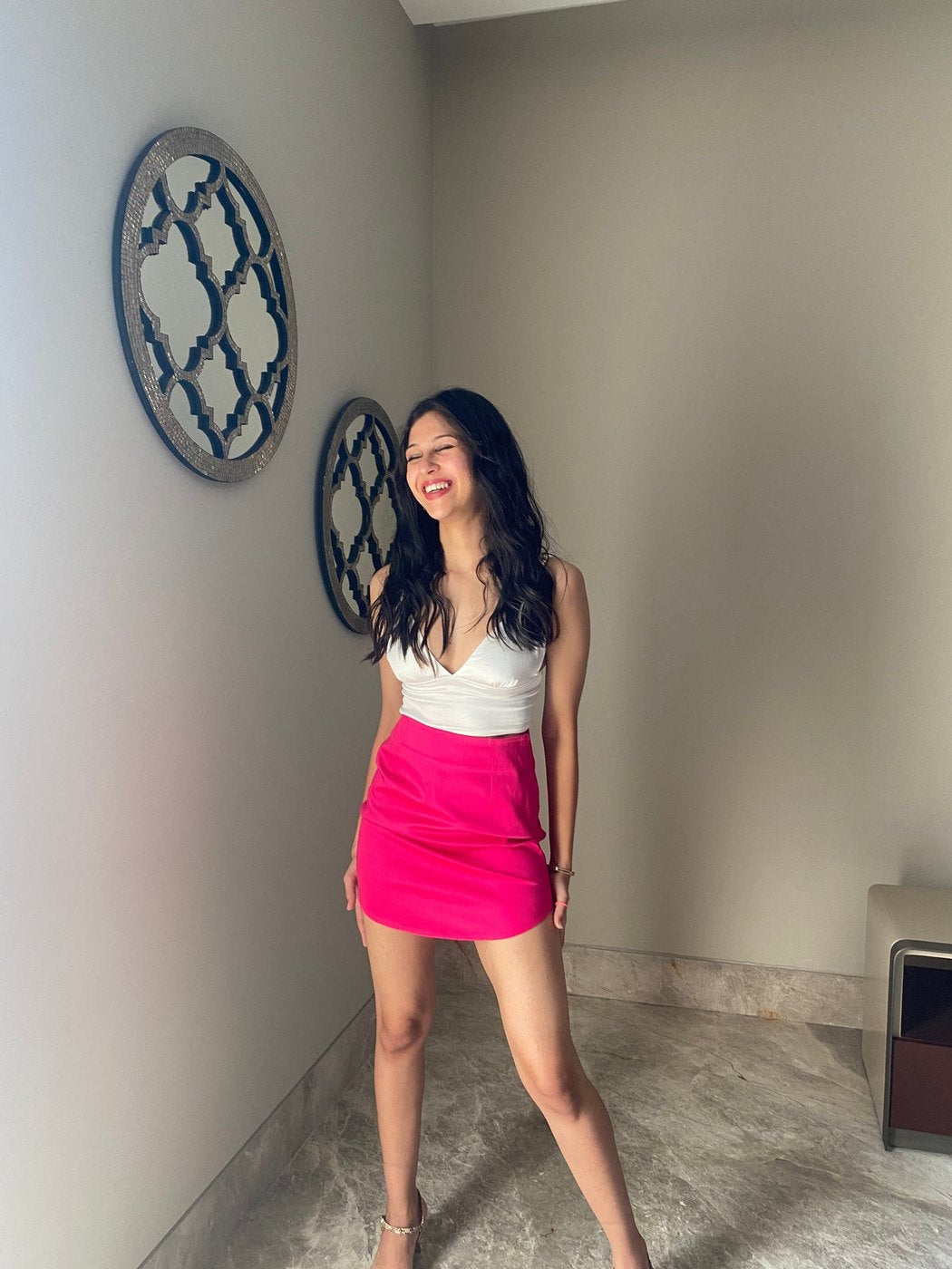 Solid Pink Skirt (Clearance Sale)