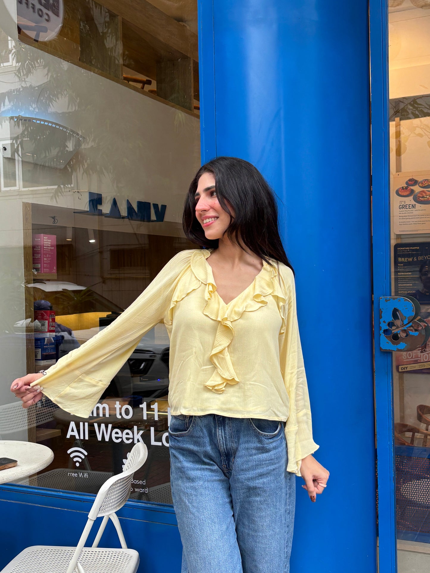 Blair Ruffle Top