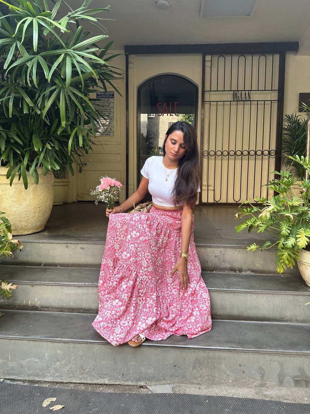 Tulip Maxi Skirt (Clearance Sale)