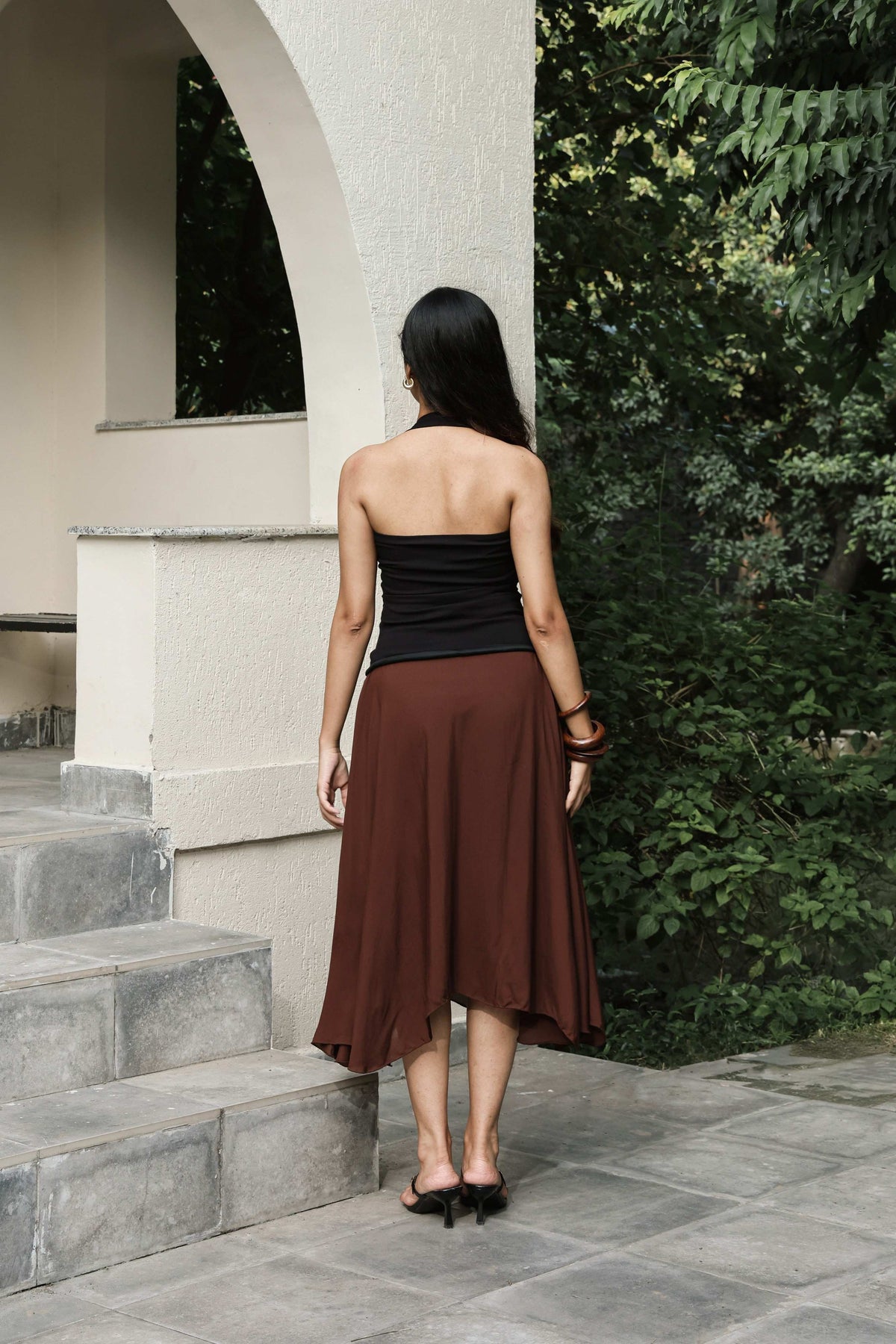 Tessa Brown Skirt