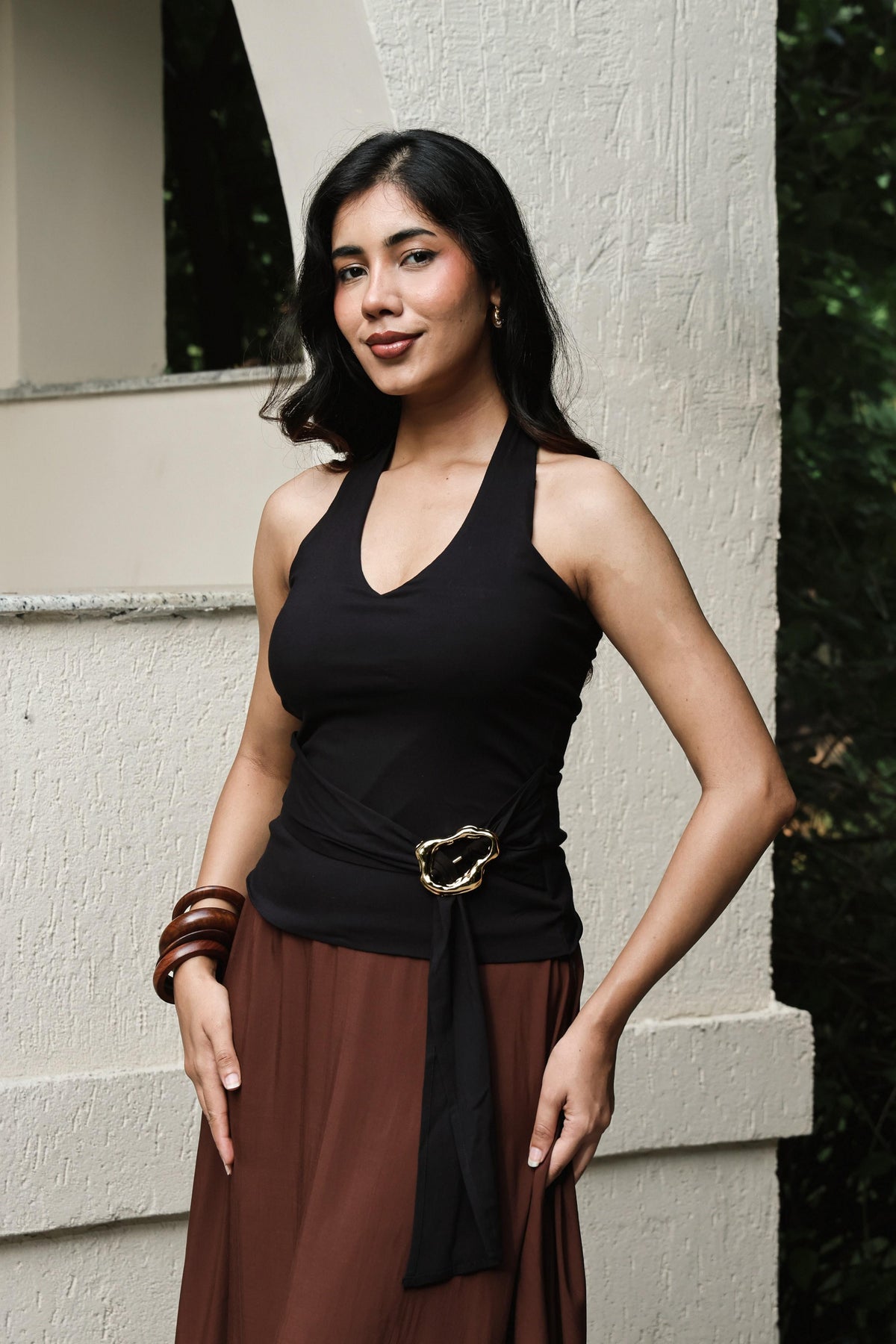 Raven Halter Top