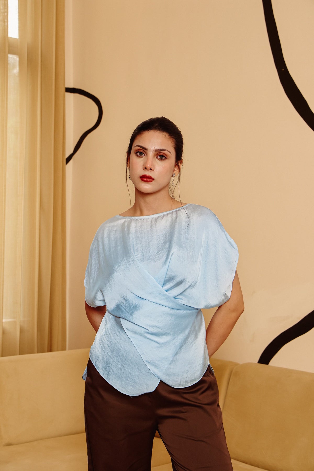 Sienna Wrap Top