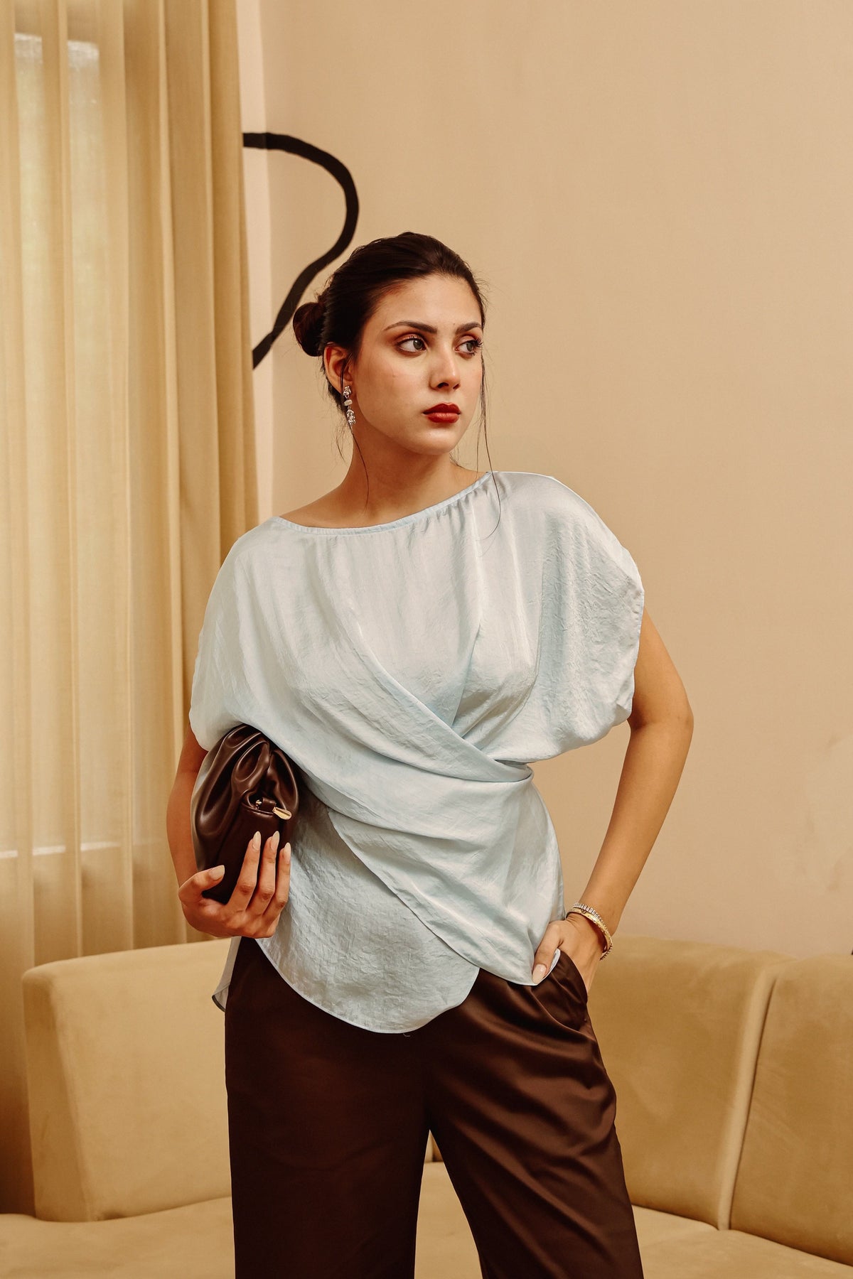 Sienna Wrap Top