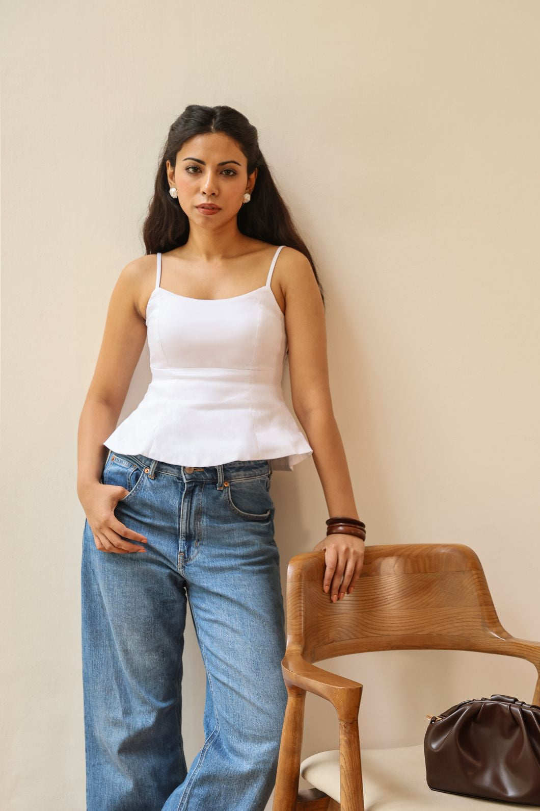 Cindy Peplum Top