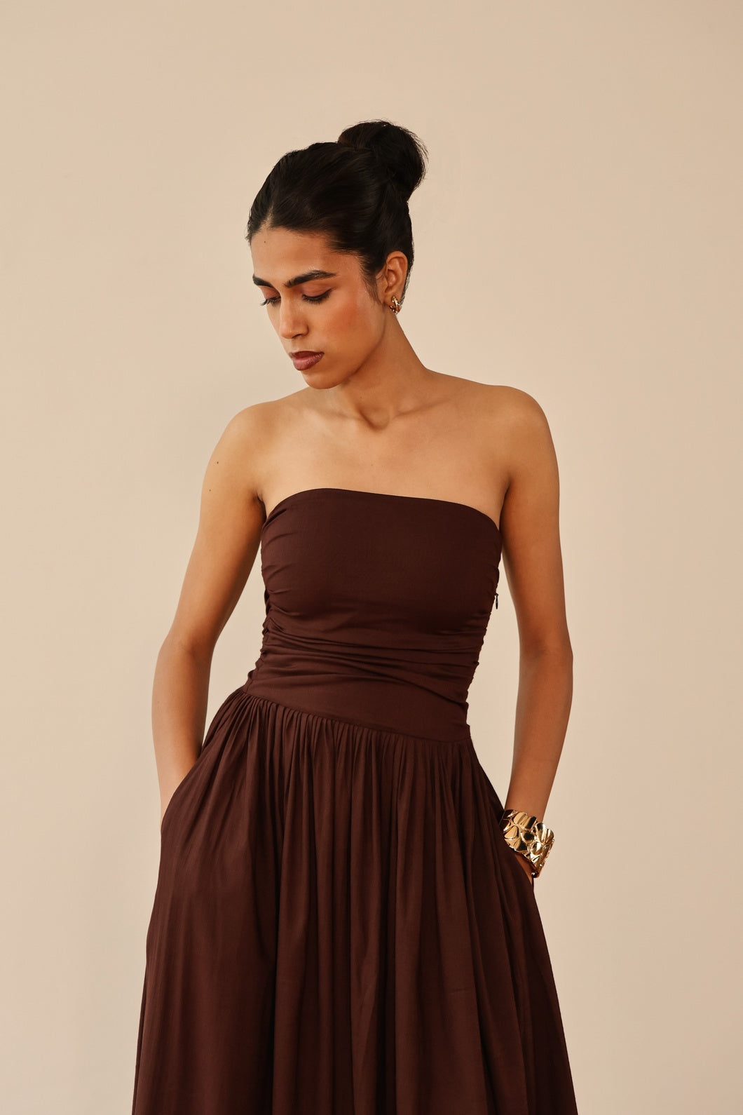 Cinnamon Tube Dress