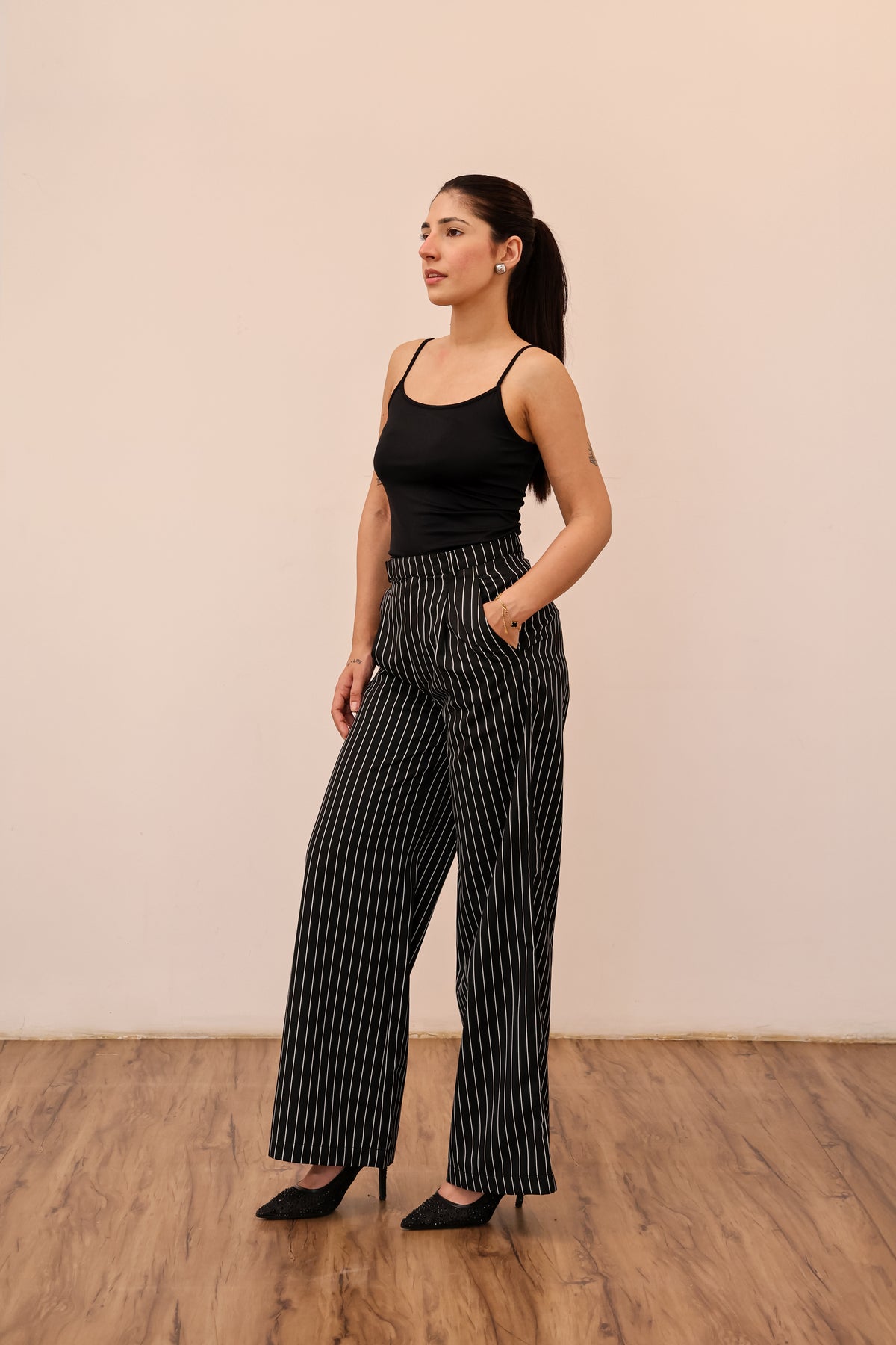Nyx Pinstripe Pants