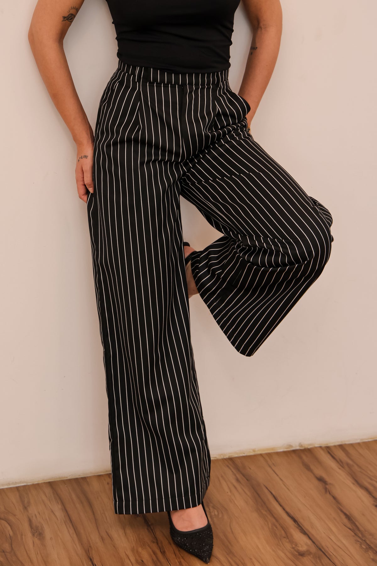 Nyx Pinstripe Pants