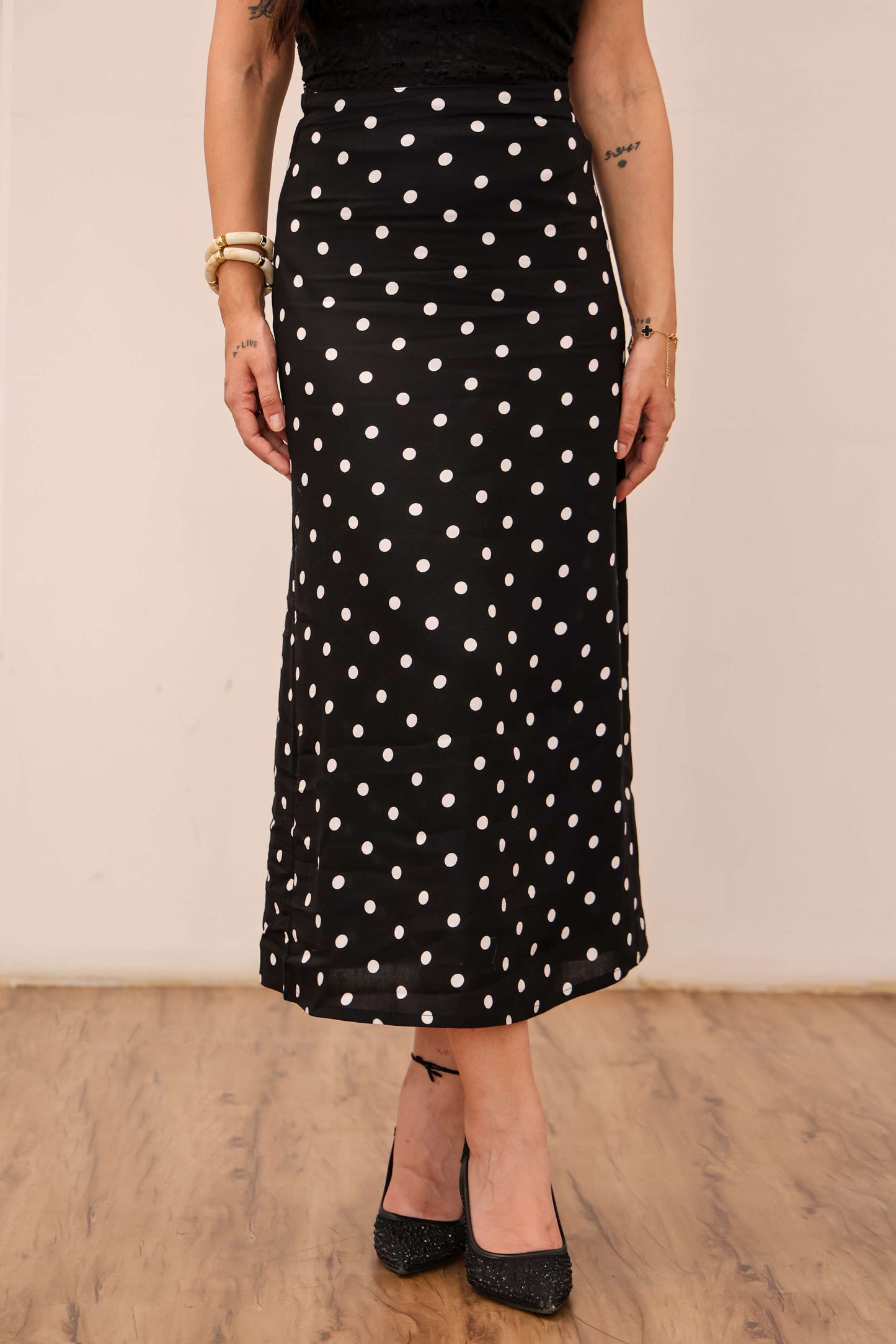 Classic Polka Skirt