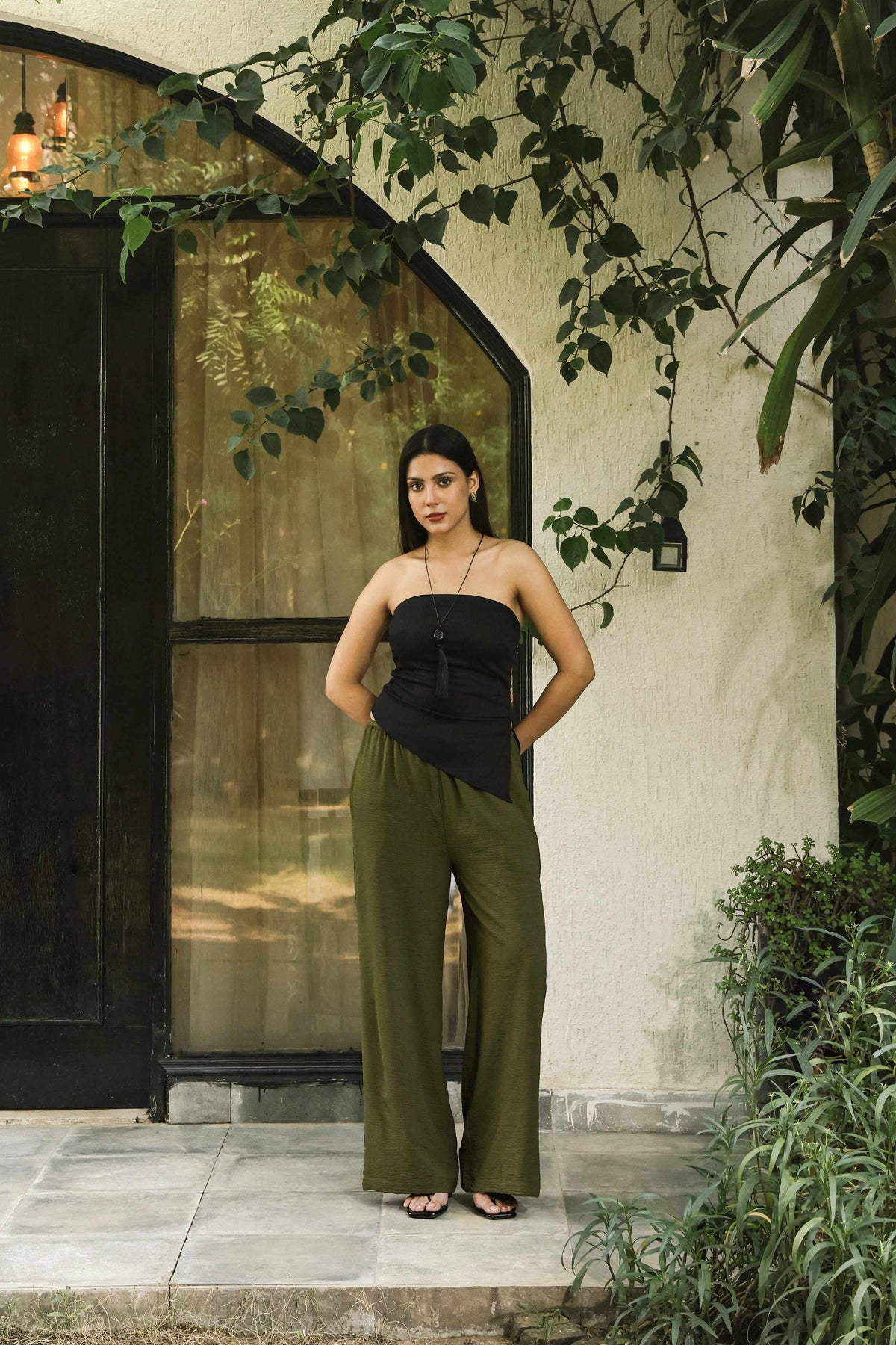 Dune Crinkled Pants