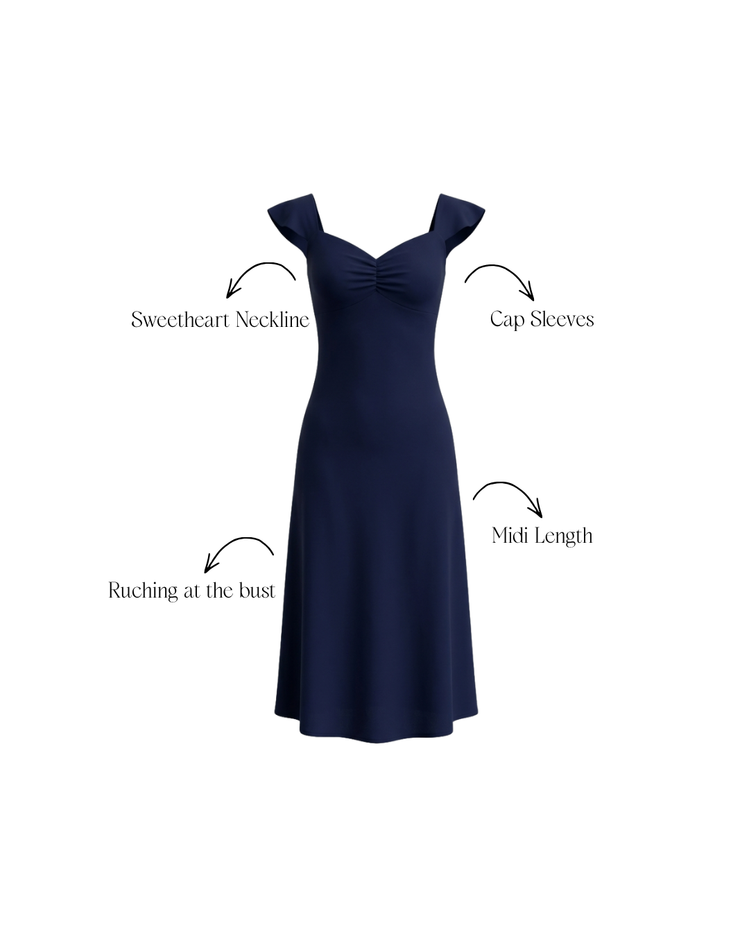 Midnight Midi Dress